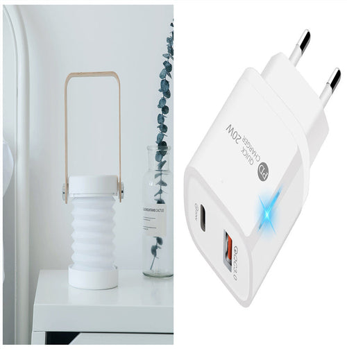 Foldable Touch Dimmable Reading LED Night Light Portable Lantern Lamp
